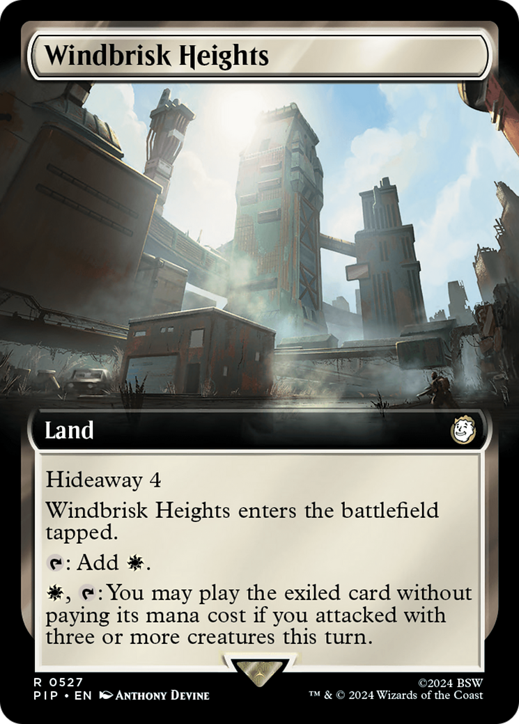 Windbrisk Heights (Extended Art) [Fallout] | Exor Games Bridgewater