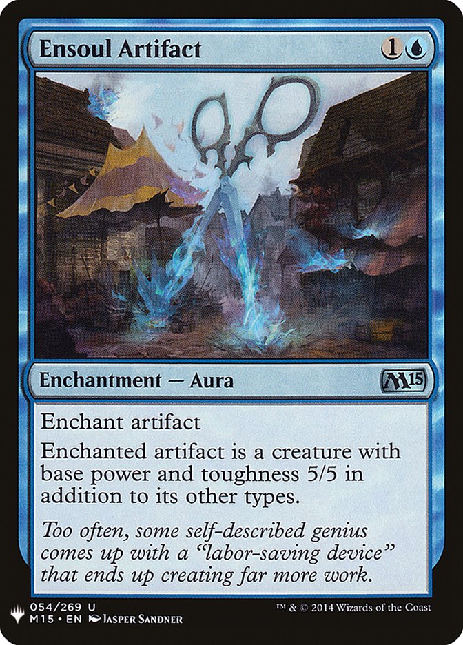 Ensoul Artifact [Mystery Booster] | Exor Games Bridgewater