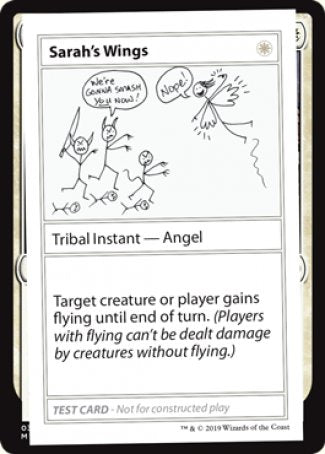 Sarah's Wings (2021 Edition) [Mystery Booster Playtest Cards] | Exor Games Bridgewater