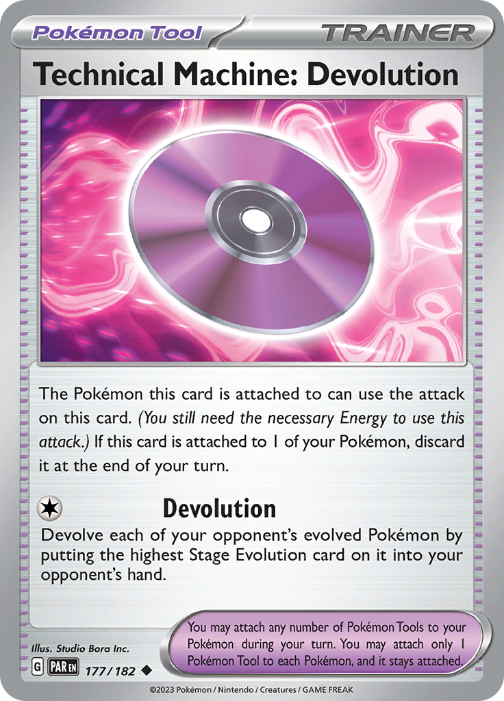 Technical Machine: Devolution (177/182) [Scarlet & Violet: Paradox Rift] | Exor Games Bridgewater