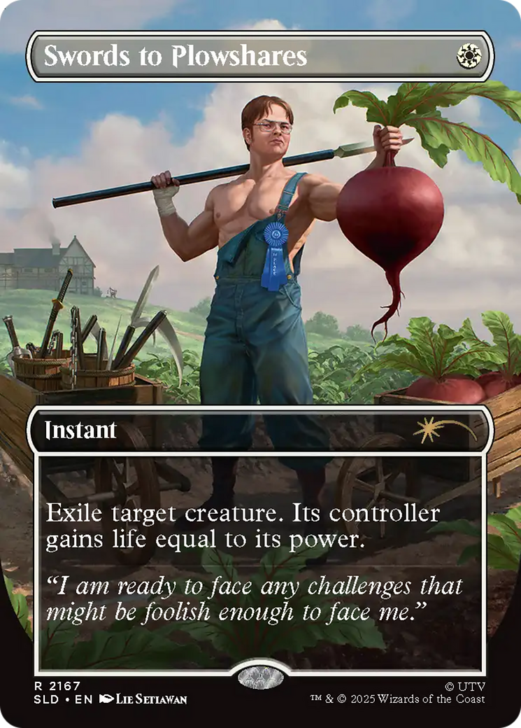 Swords to Plowshares (2167) [Secret Lair Drop Series] | Exor Games Bridgewater