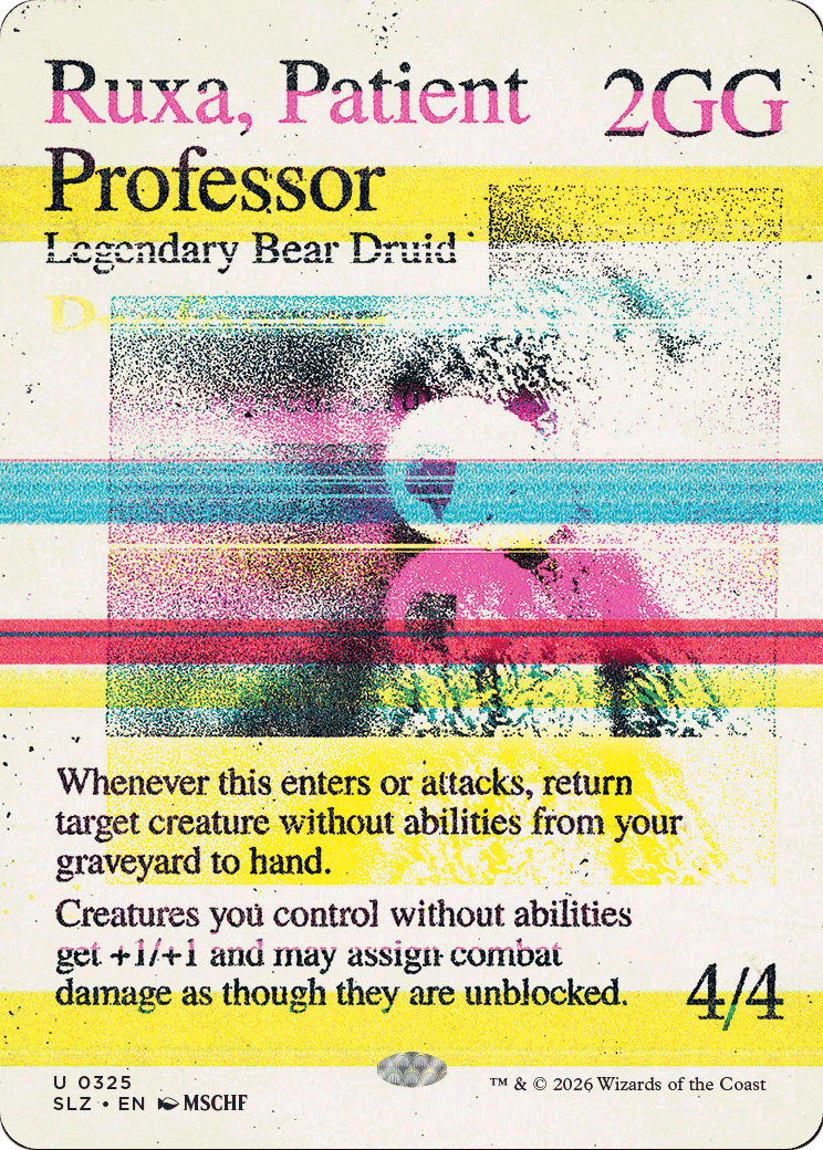 Ruxa, Patient Professor (0325) [Secret Lair x MSCHF: The Zeta Set] | Exor Games Bridgewater