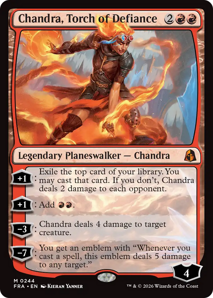 Chandra, Torch of Defiance [Reality Fracture] | Exor Games Bridgewater