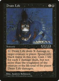 Drain Life (Oversized) [Oversize Cards] | Exor Games Bridgewater