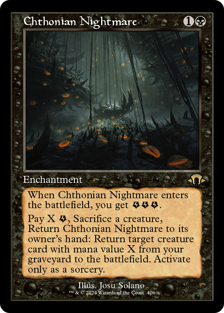 Chthonian Nightmare (Retro) [Modern Horizons 3] | Exor Games Bridgewater