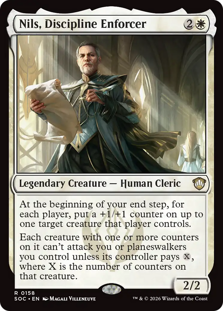 Nils, Discipline Enforcer [Secrets of Strixhaven Commander] | Exor Games Bridgewater