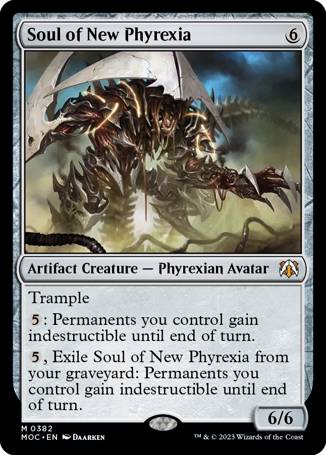 Soul of New Phyrexia [March of the Machine Commander] | Exor Games Bridgewater