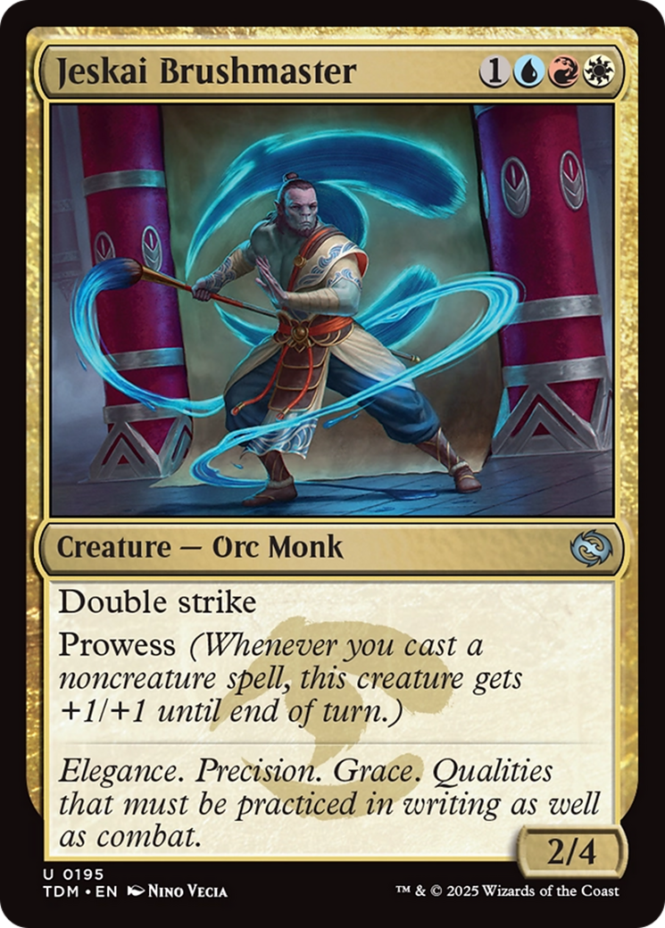 Jeskai Brushmaster [Tarkir: Dragonstorm] | Exor Games Bridgewater