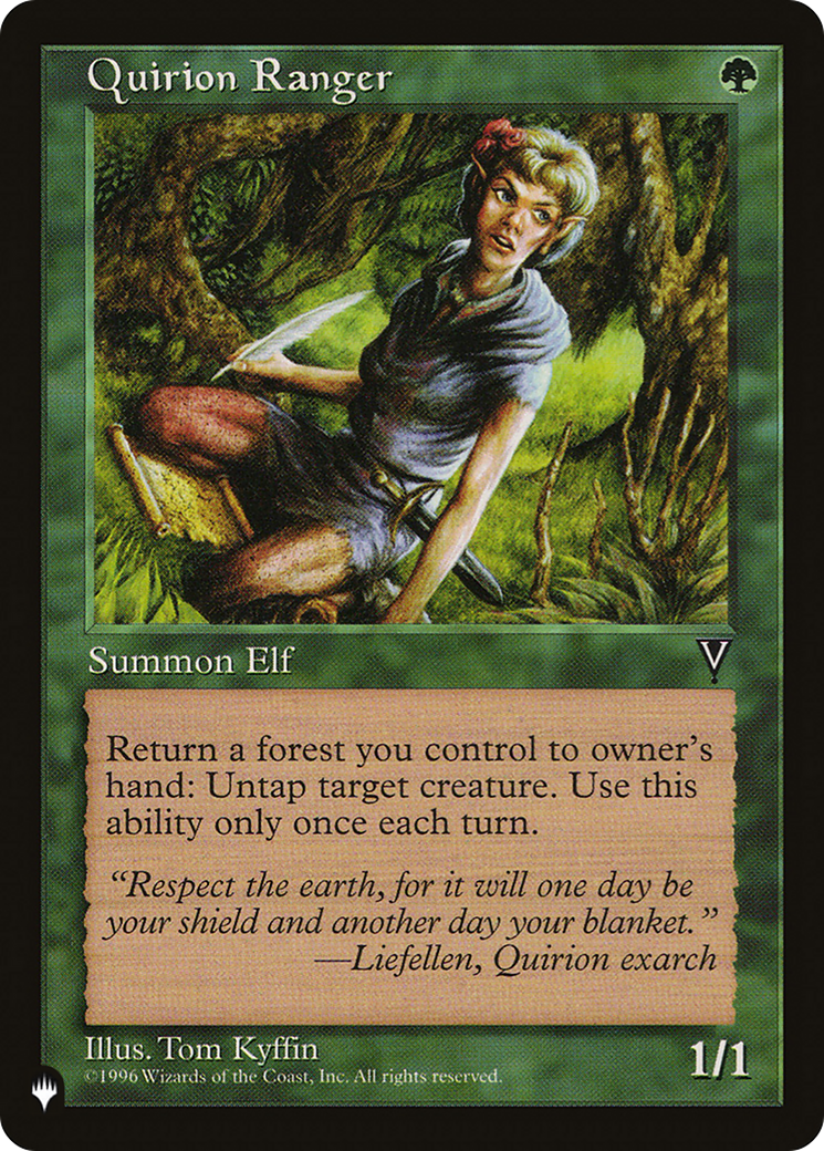 Quirion Ranger [The List Reprints] | Exor Games Bridgewater