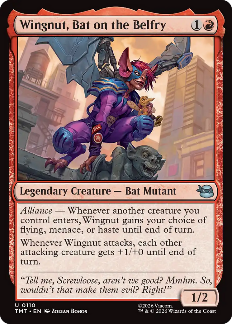 Wingnut, Bat on the Belfry [Teenage Mutant Ninja Turtles] | Exor Games Bridgewater
