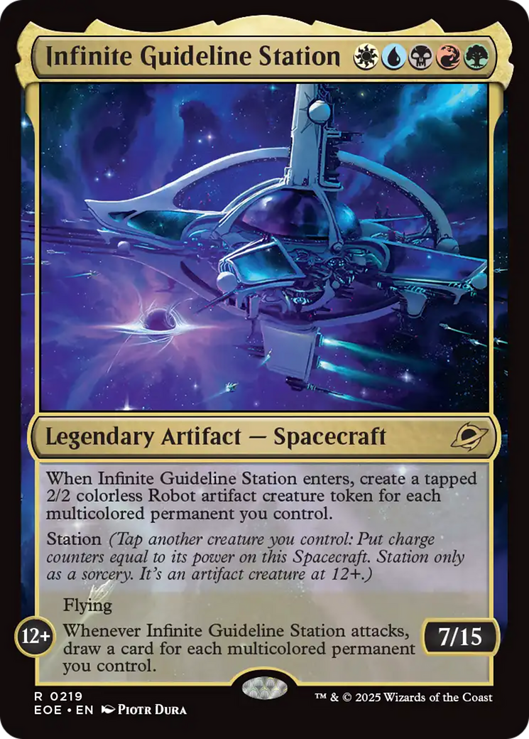 Infinite Guideline Station [Edge of Eternities] | Exor Games Bridgewater