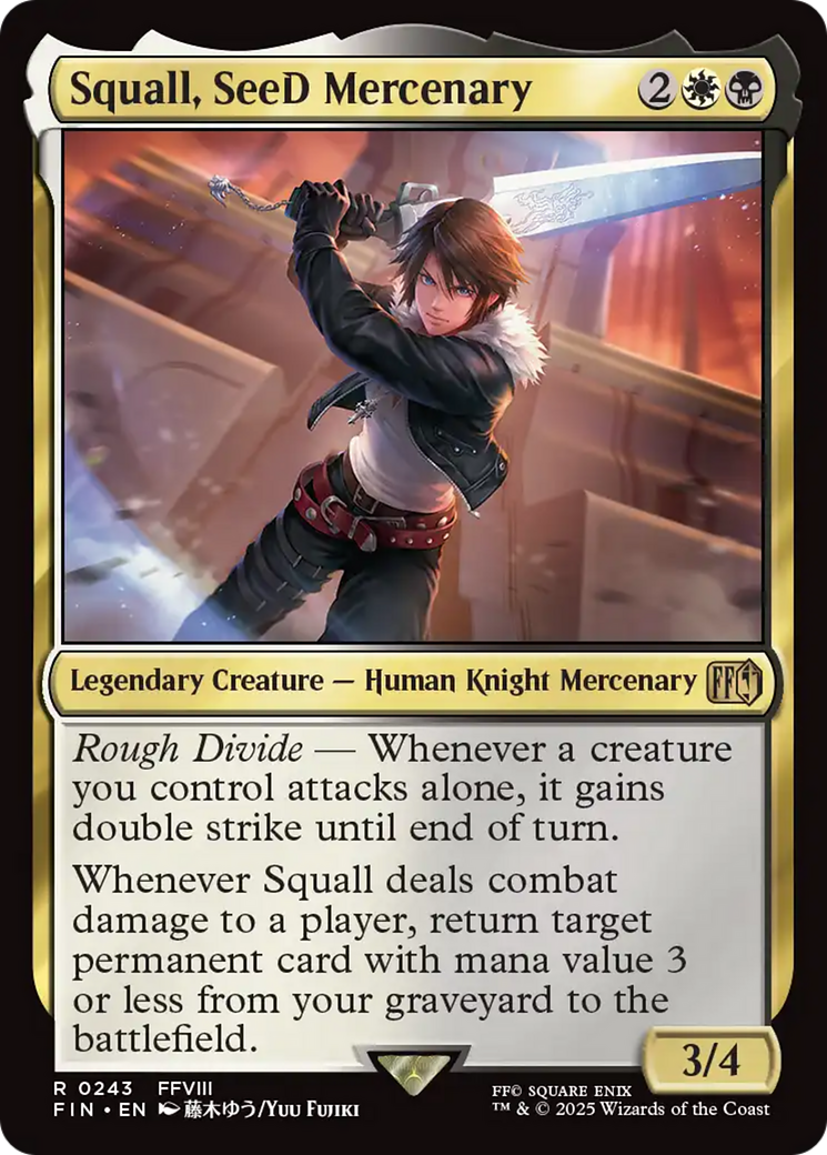 Squall, SeeD Mercenary [FINAL FANTASY] | Exor Games Bridgewater