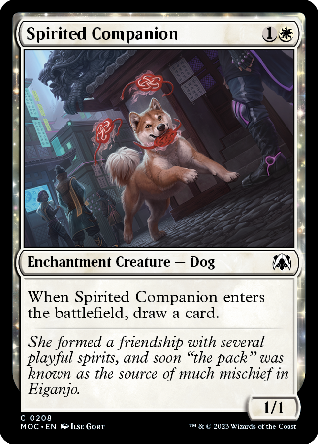 Spirited Companion [March of the Machine Commander] | Exor Games Bridgewater