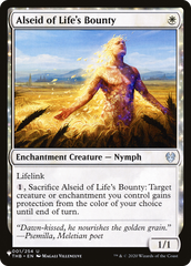 Alseid of Life's Bounty [The List Reprints] | Exor Games Bridgewater