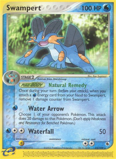 Swampert (23/109) [EX: Ruby & Sapphire] | Exor Games Bridgewater