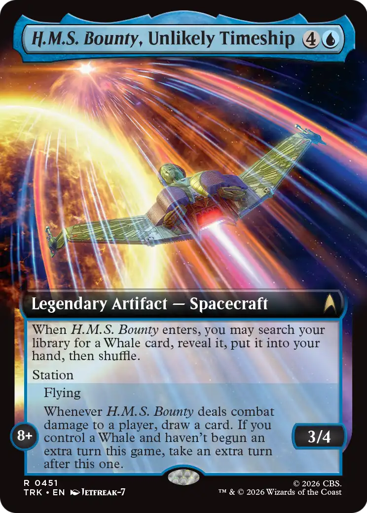 H.M.S. Bounty, Unlikely Timeship (Extended Art) [Star Trek] | Exor Games Bridgewater