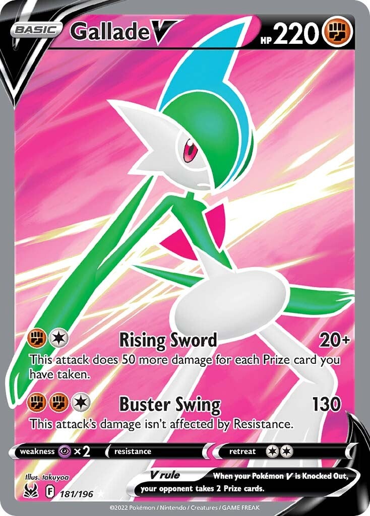 Gallade V (181/196) [Sword & Shield: Lost Origin] | Exor Games Bridgewater