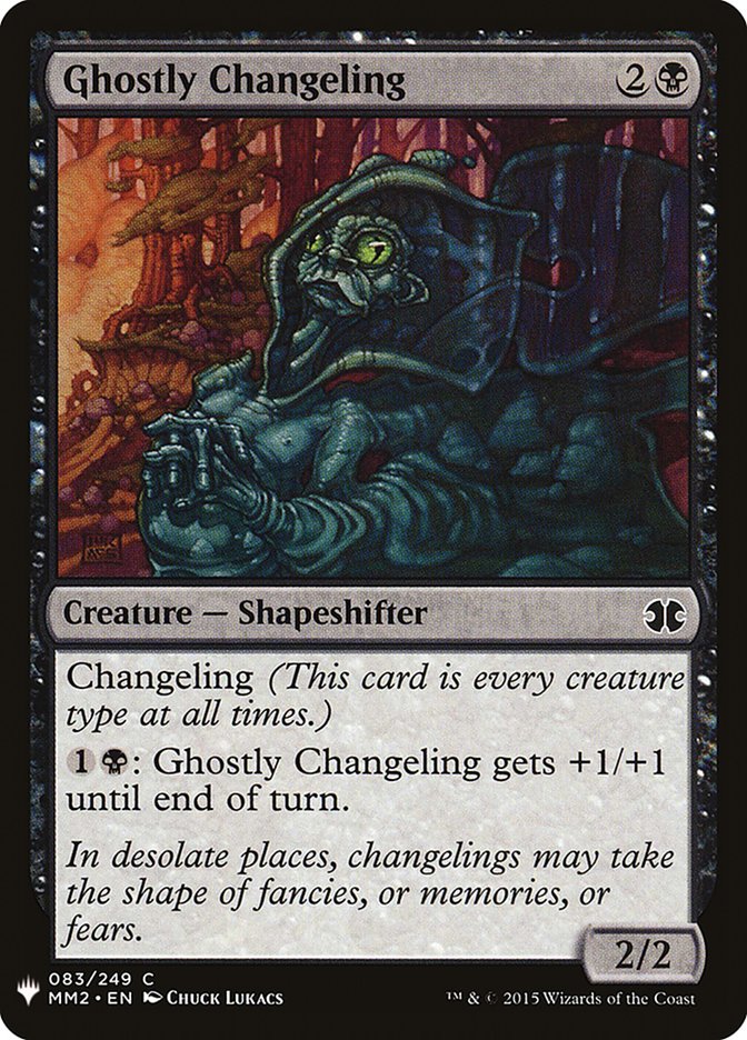Ghostly Changeling [Mystery Booster] | Exor Games Bridgewater
