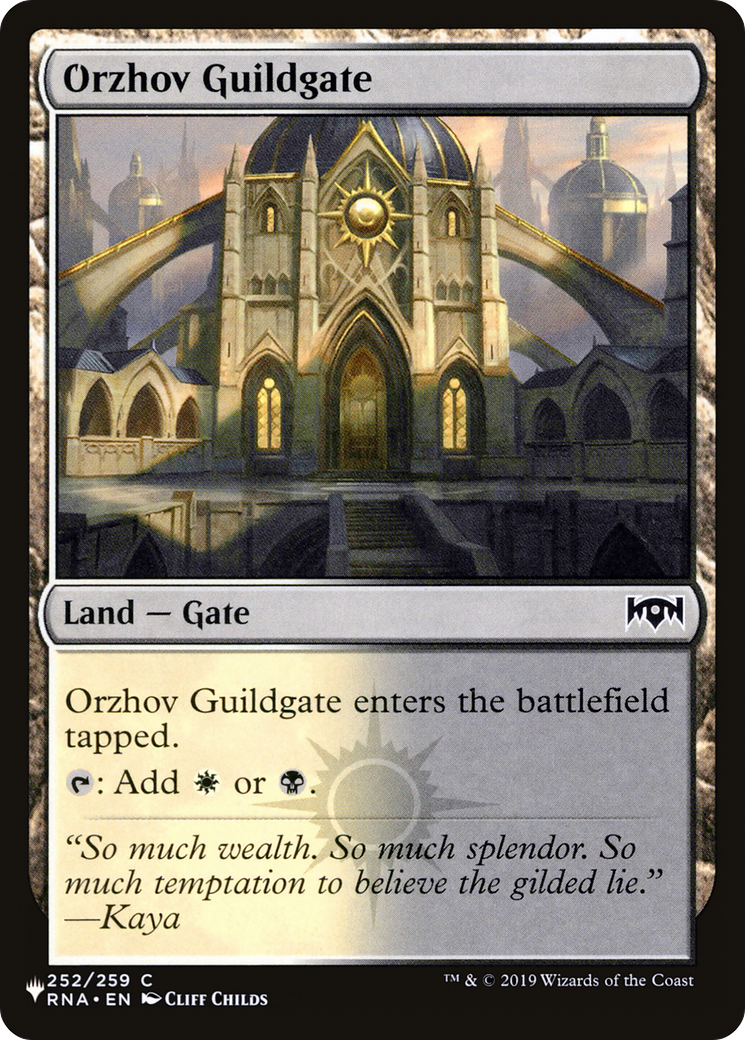 Orzhov Guildgate [The List] | Exor Games Bridgewater