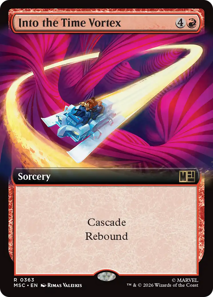 Into the Time Vortex (Extended Art) [Marvel Super Heroes Commander] | Exor Games Bridgewater