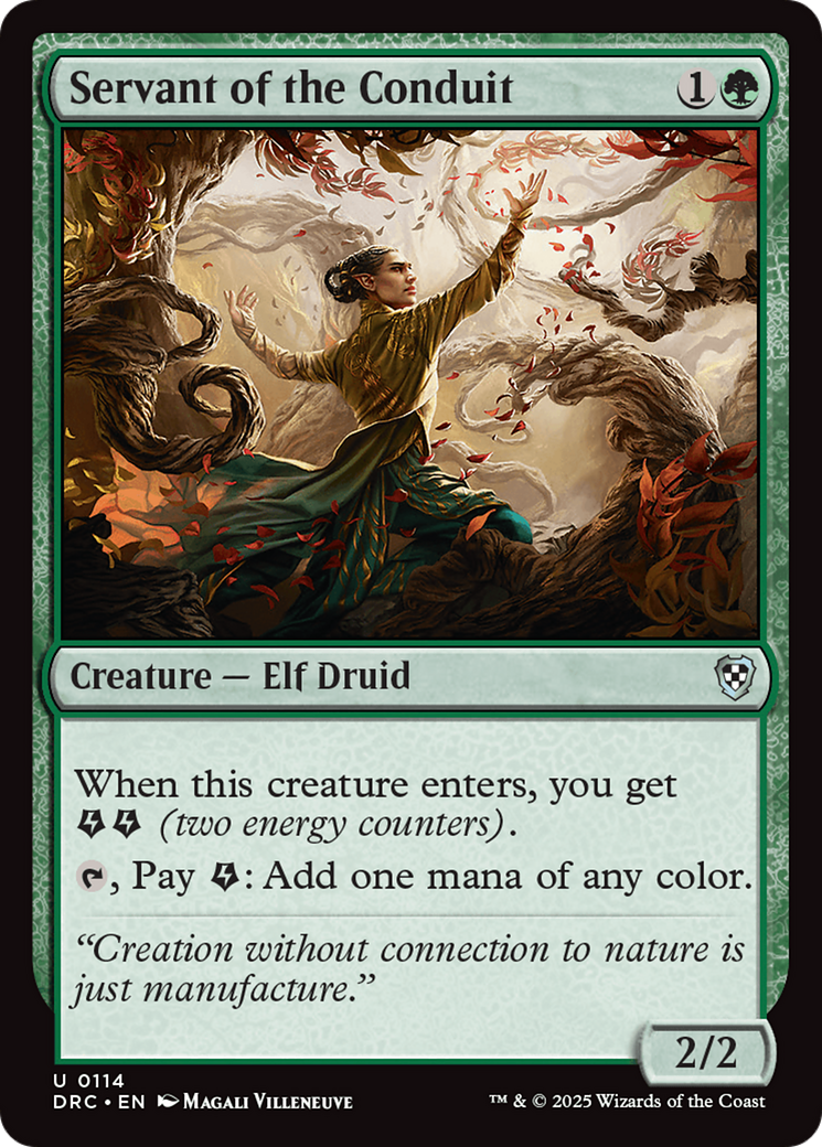 Servant of the Conduit [Aetherdrift Commander] | Exor Games Bridgewater