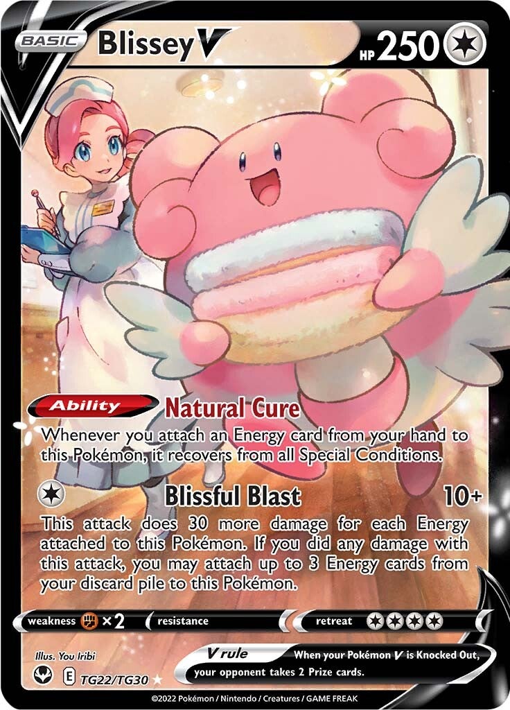 Blissey V (TG22/TG30) [Sword & Shield: Silver Tempest] | Exor Games Bridgewater