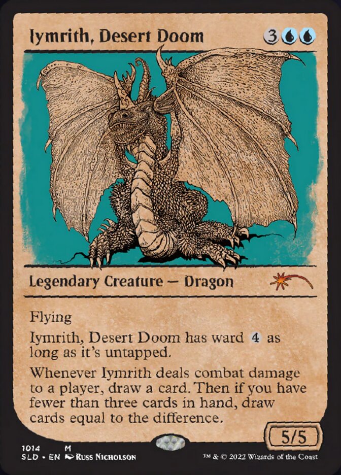 Iymrith, Desert Doom (Showcase) [Secret Lair Drop Series] | Exor Games Bridgewater