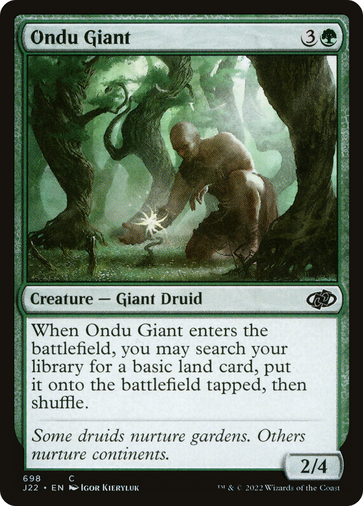Ondu Giant [Jumpstart 2022] | Exor Games Bridgewater