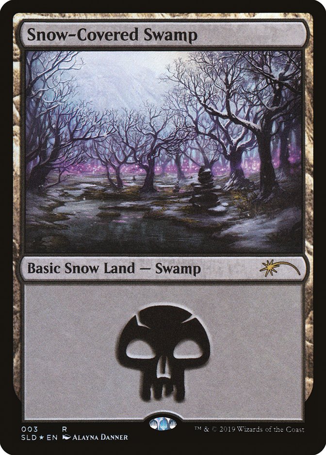 Snow-Covered Swamp (003) [Secret Lair Drop Series] | Exor Games Bridgewater