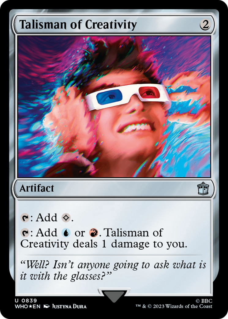 Talisman of Creativity (Surge Foil) [Doctor Who] | Exor Games Bridgewater