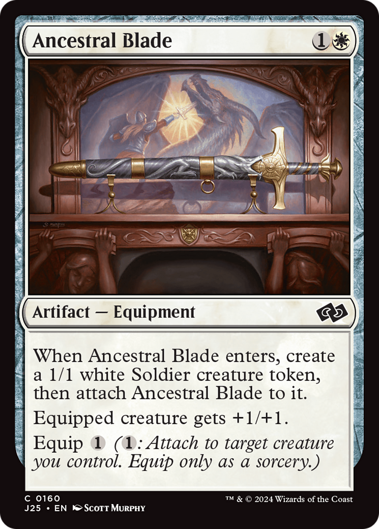 Ancestral Blade [Foundations Jumpstart] | Exor Games Bridgewater