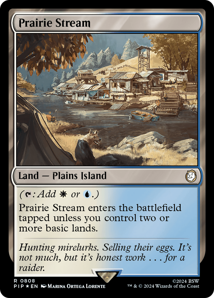 Prairie Stream (Surge Foil) [Fallout] | Exor Games Bridgewater