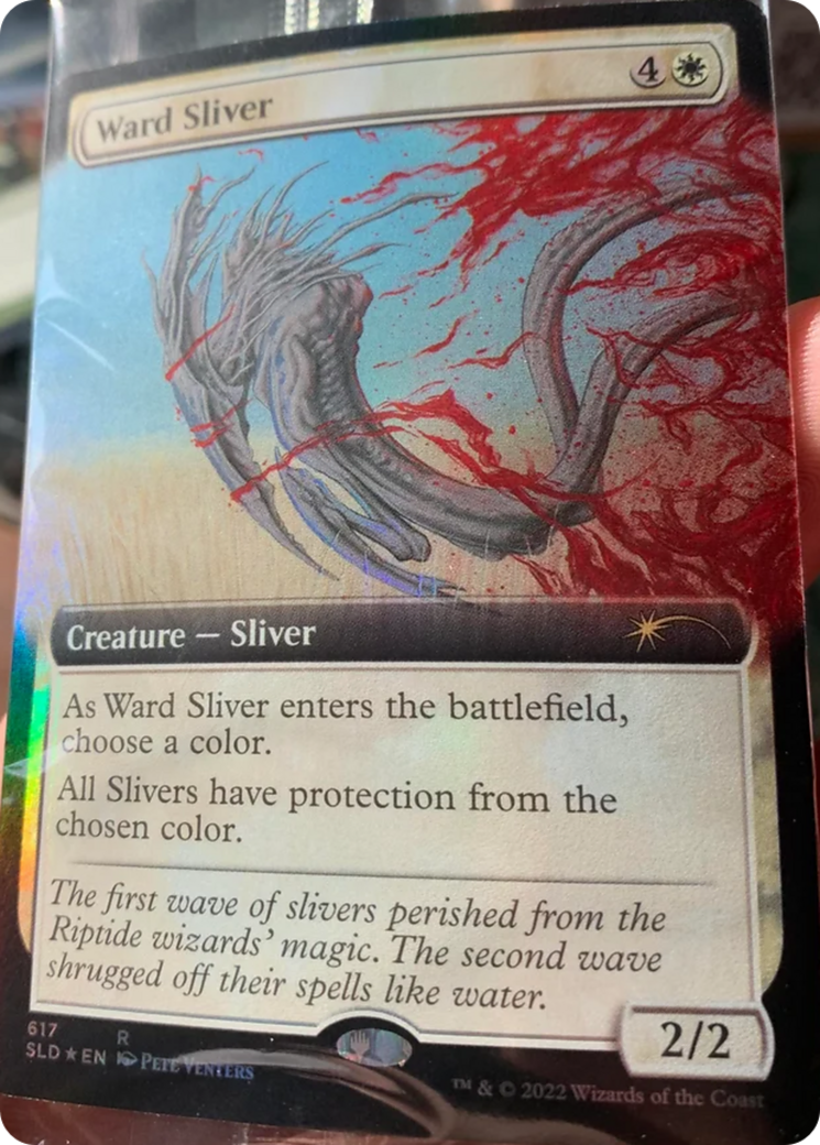 Ward Sliver (Extended Art) [Secret Lair Drop Promos] | Exor Games Bridgewater