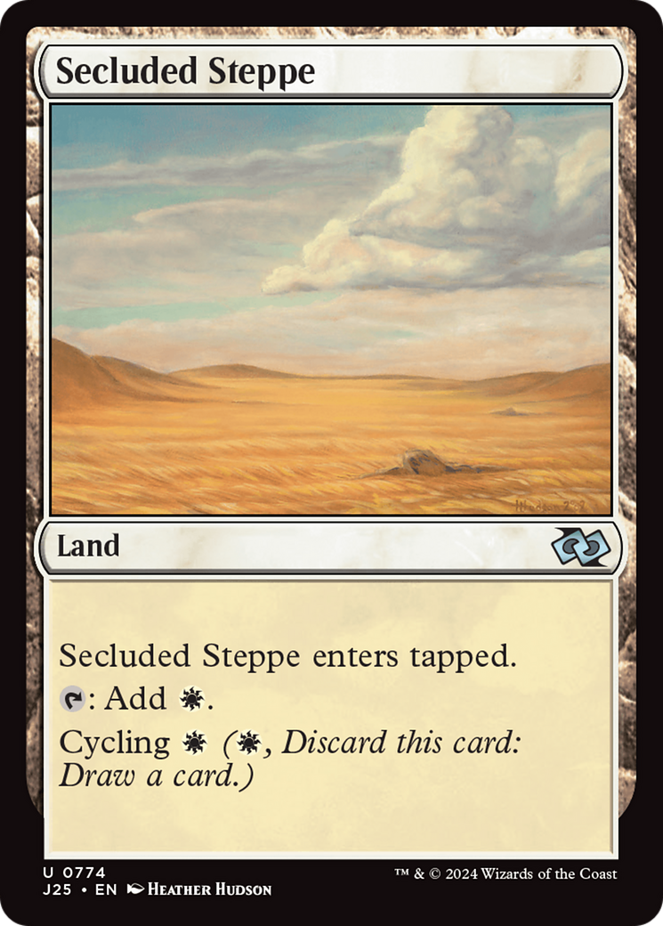 Secluded Steppe [Foundations Jumpstart] | Exor Games Bridgewater