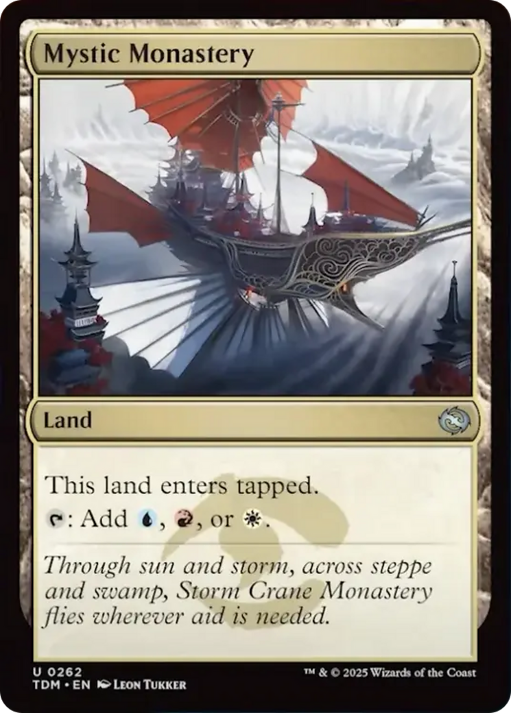 Mystic Monastery [Tarkir: Dragonstorm] | Exor Games Bridgewater