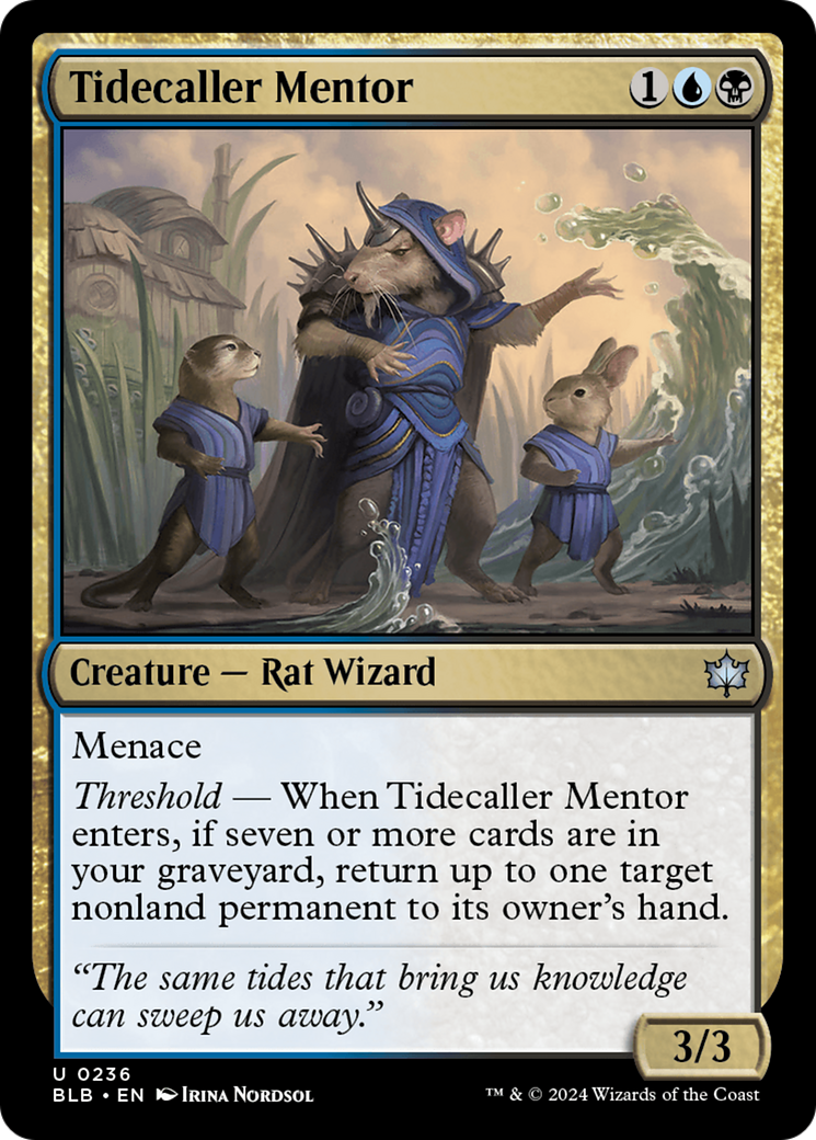 Tidecaller Mentor [Bloomburrow] | Exor Games Bridgewater