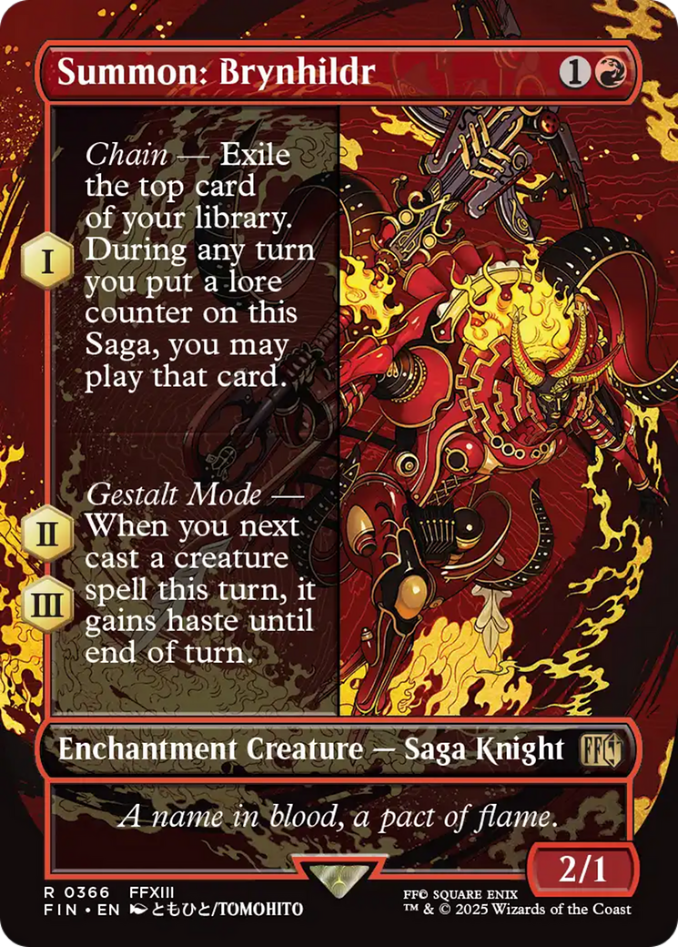 Summon: Brynhildr (Borderless) [FINAL FANTASY] | Exor Games Bridgewater