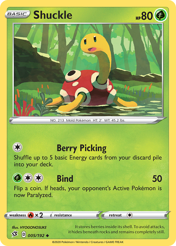 Shuckle (005/192) [Sword & Shield: Rebel Clash] | Exor Games Bridgewater