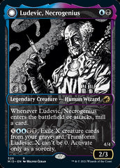 Ludevic, Necrogenius // Olag, Ludevic's Hubris (Showcase Eternal Night) [Innistrad: Midnight Hunt] | Exor Games Bridgewater