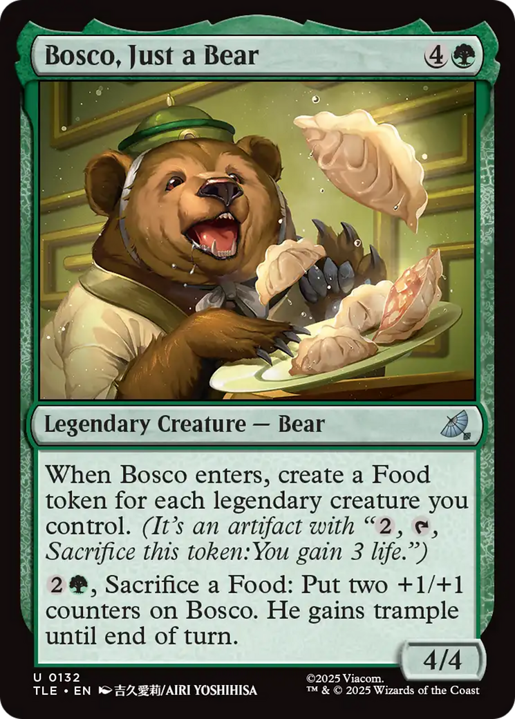 Bosco, Just a Bear [Avatar: The Last Airbender: Eternal-Legal] | Exor Games Bridgewater