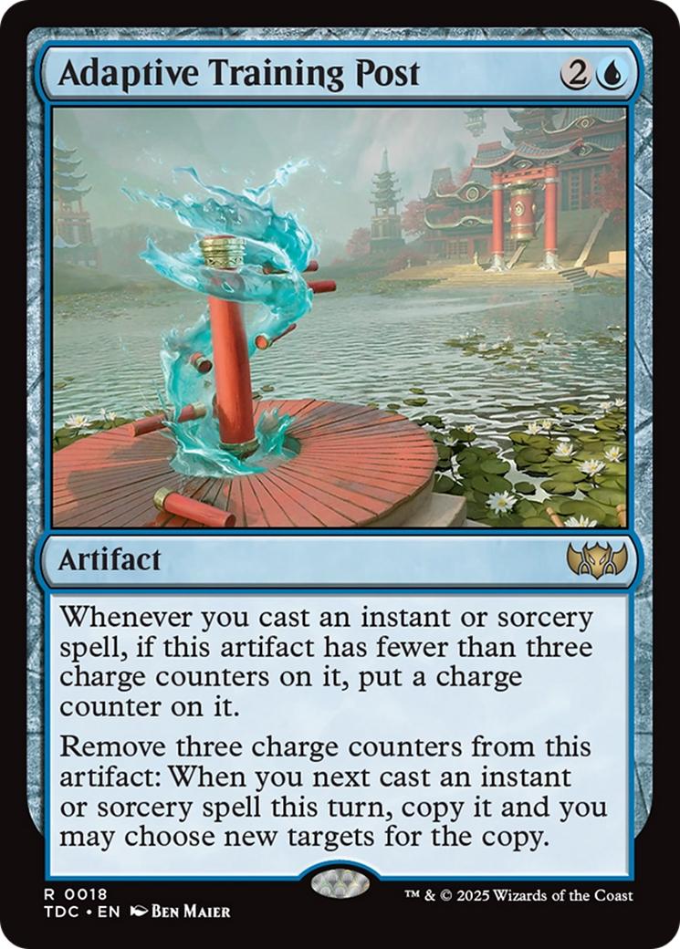 Adaptive Training Post [Tarkir: Dragonstorm Commander] | Exor Games Bridgewater