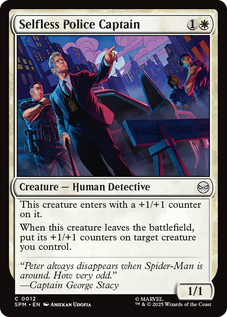 Selfless Police Captain [Marvel's Spider-Man] | Exor Games Bridgewater