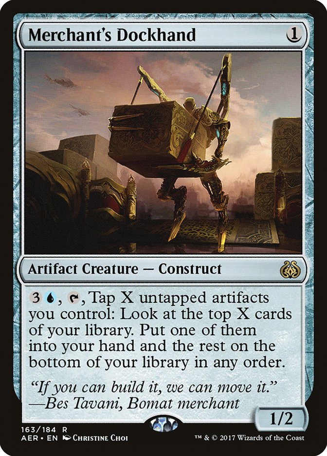 Merchant's Dockhand [Aether Revolt] | Exor Games Bridgewater