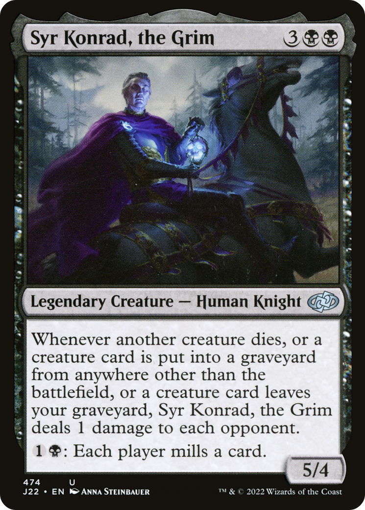 Syr Konrad, the Grim [Jumpstart 2022] | Exor Games Bridgewater
