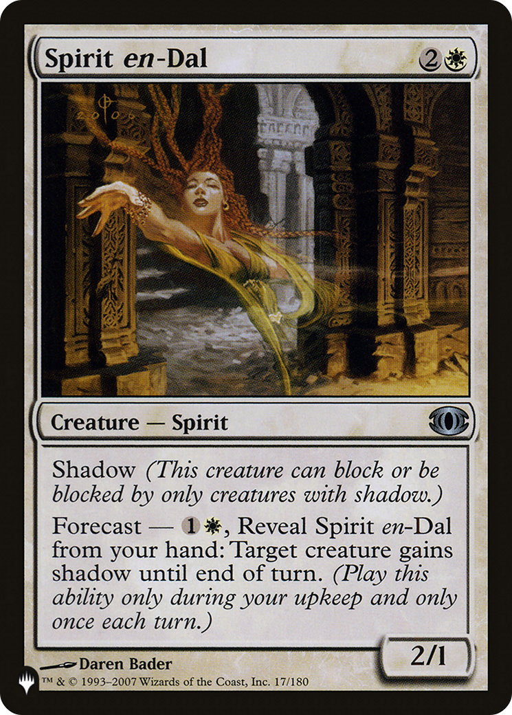 Spirit en-Dal [The List Reprints] | Exor Games Bridgewater