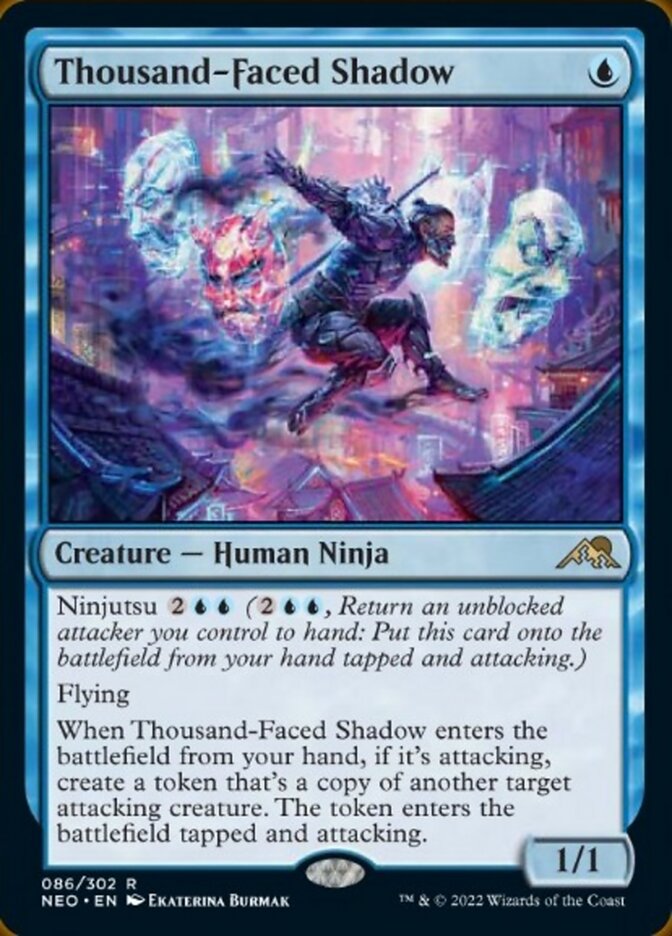 Thousand-Faced Shadow [Kamigawa: Neon Dynasty] | Exor Games Bridgewater