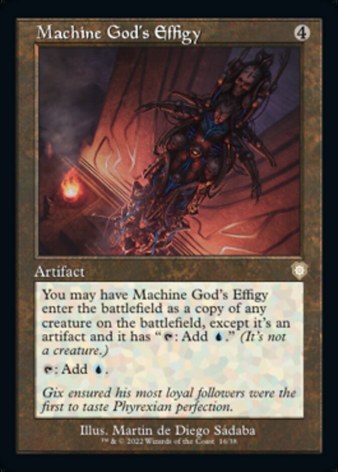 Machine God's Effigy (Retro) [The Brothers' War Commander] | Exor Games Bridgewater