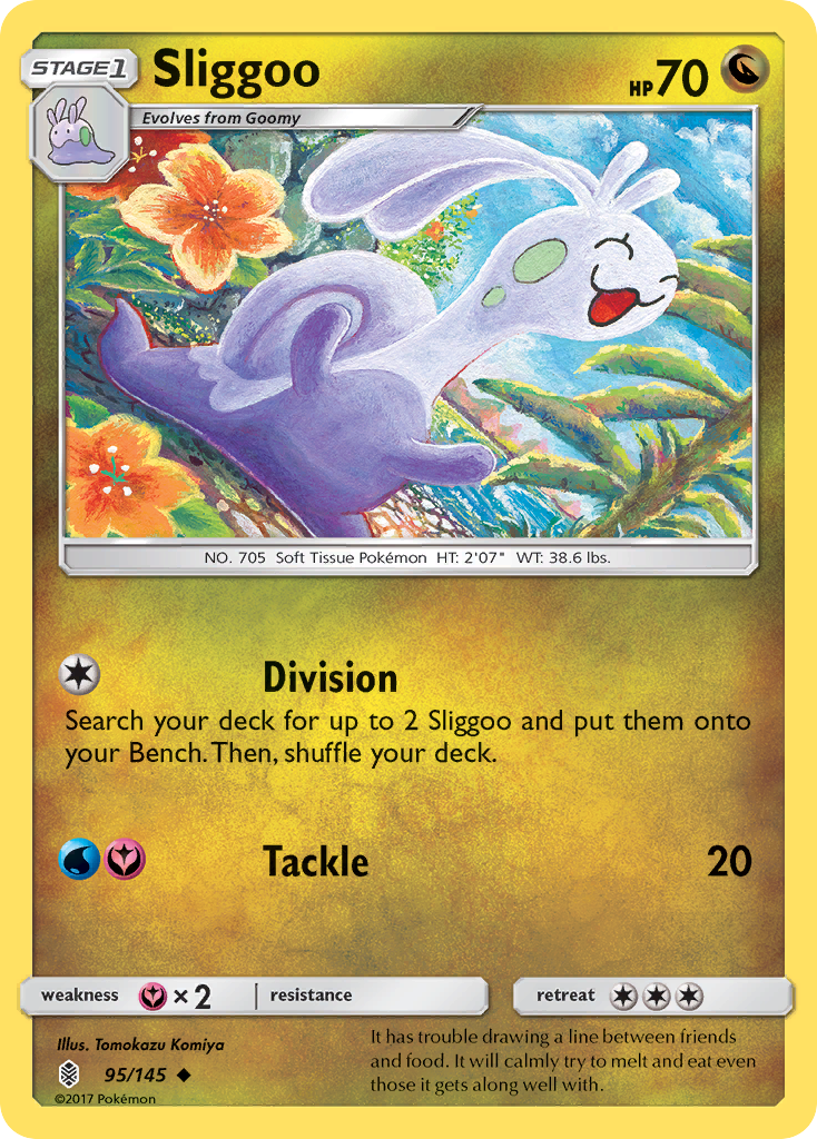 Sliggoo (95/145) [Sun & Moon: Guardians Rising] | Exor Games Bridgewater