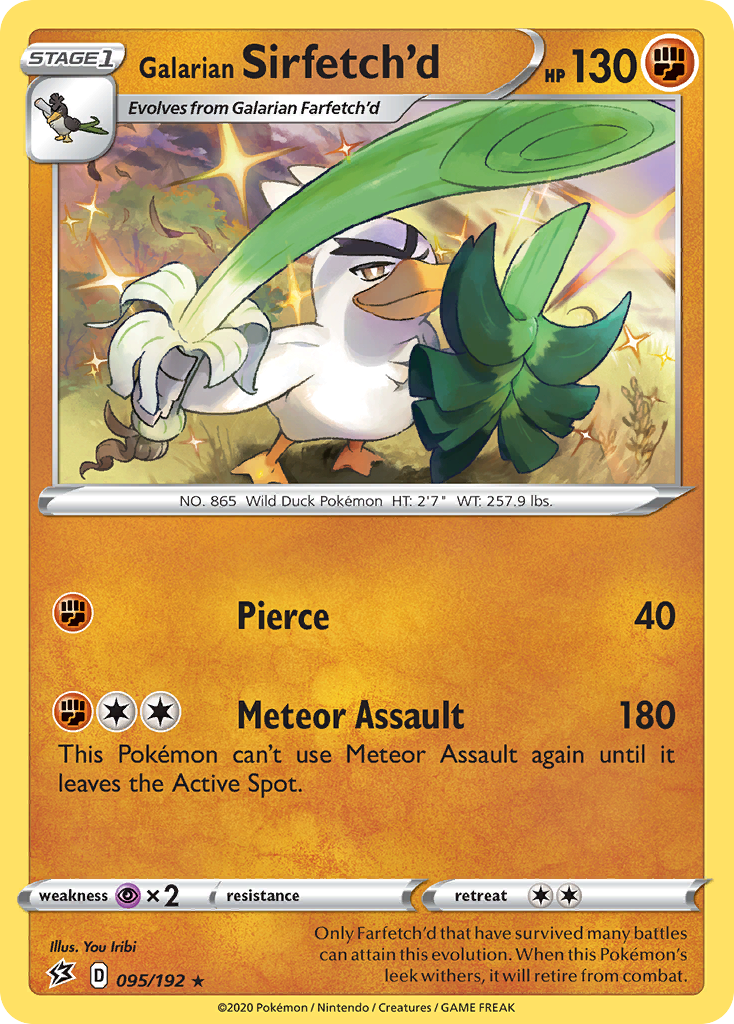 Galarian Sirfetch'd (095/192) [Sword & Shield: Rebel Clash] | Exor Games Bridgewater
