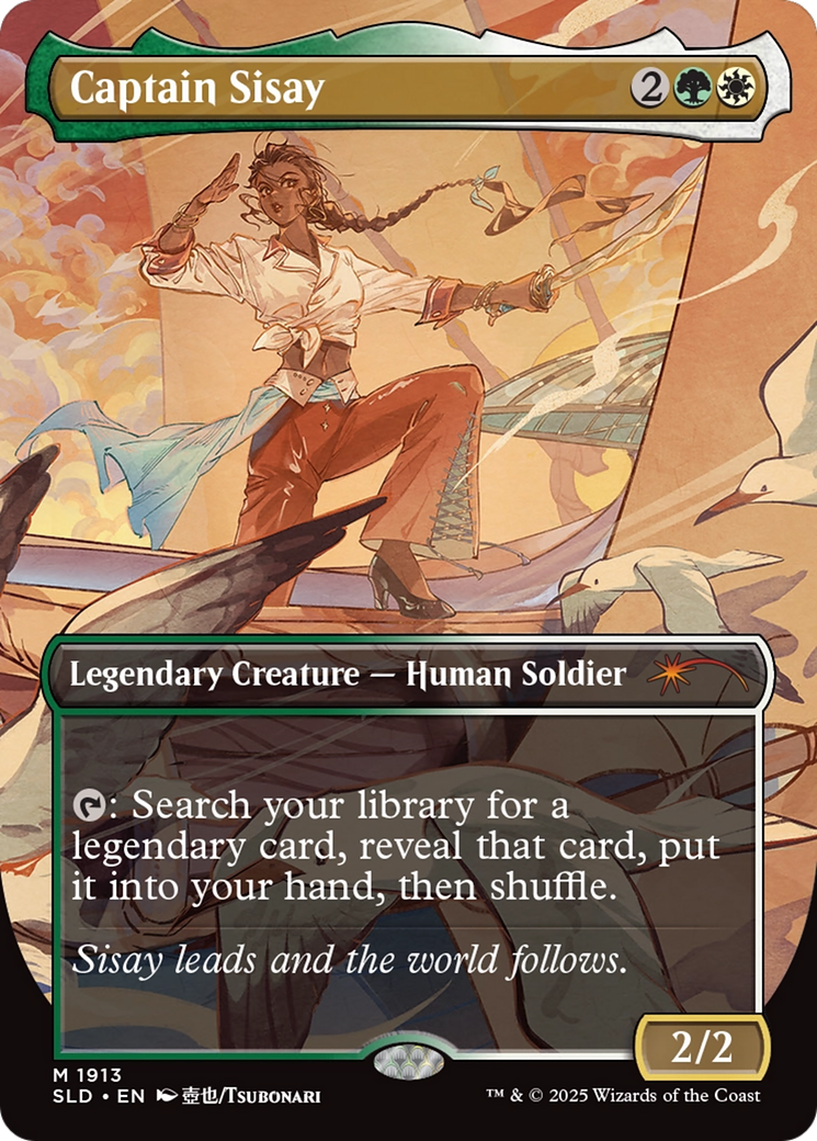 Captain Sisay (1913) (Rainbow Foil) [Secret Lair Drop Series] | Exor Games Bridgewater